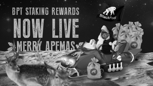 Staking rewards are now live, Merry Apemas!